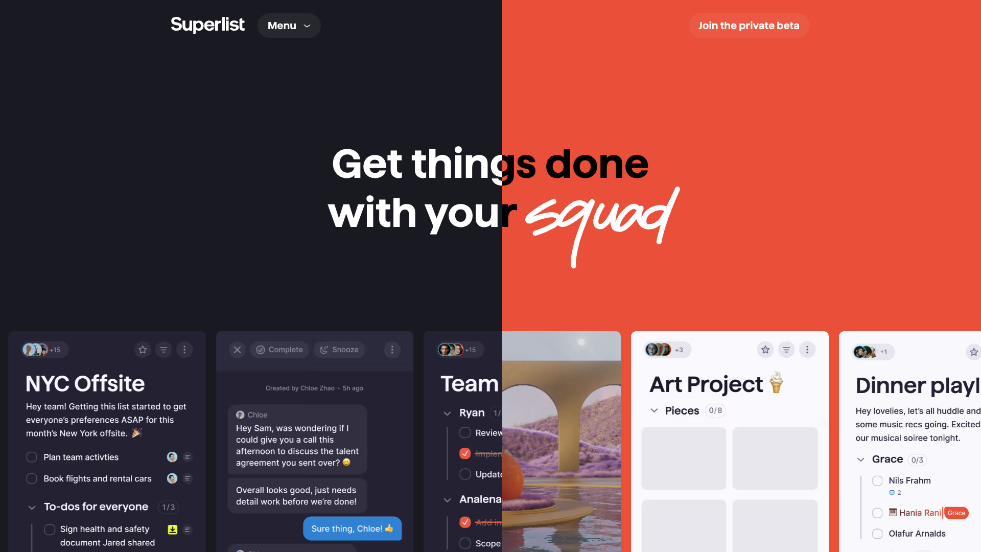 Superlist - Curated Design